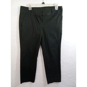 Ann‎ Taylor Signature Womens 8 Black Capri Cropped
